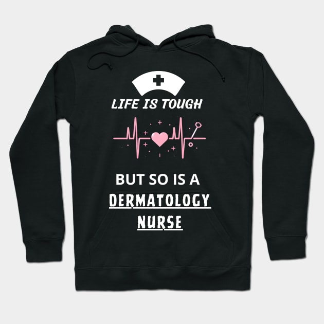 dermatology nurse strong Hoodie by vaporgraphic